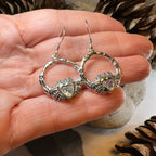 Claddagh Stud Earrings