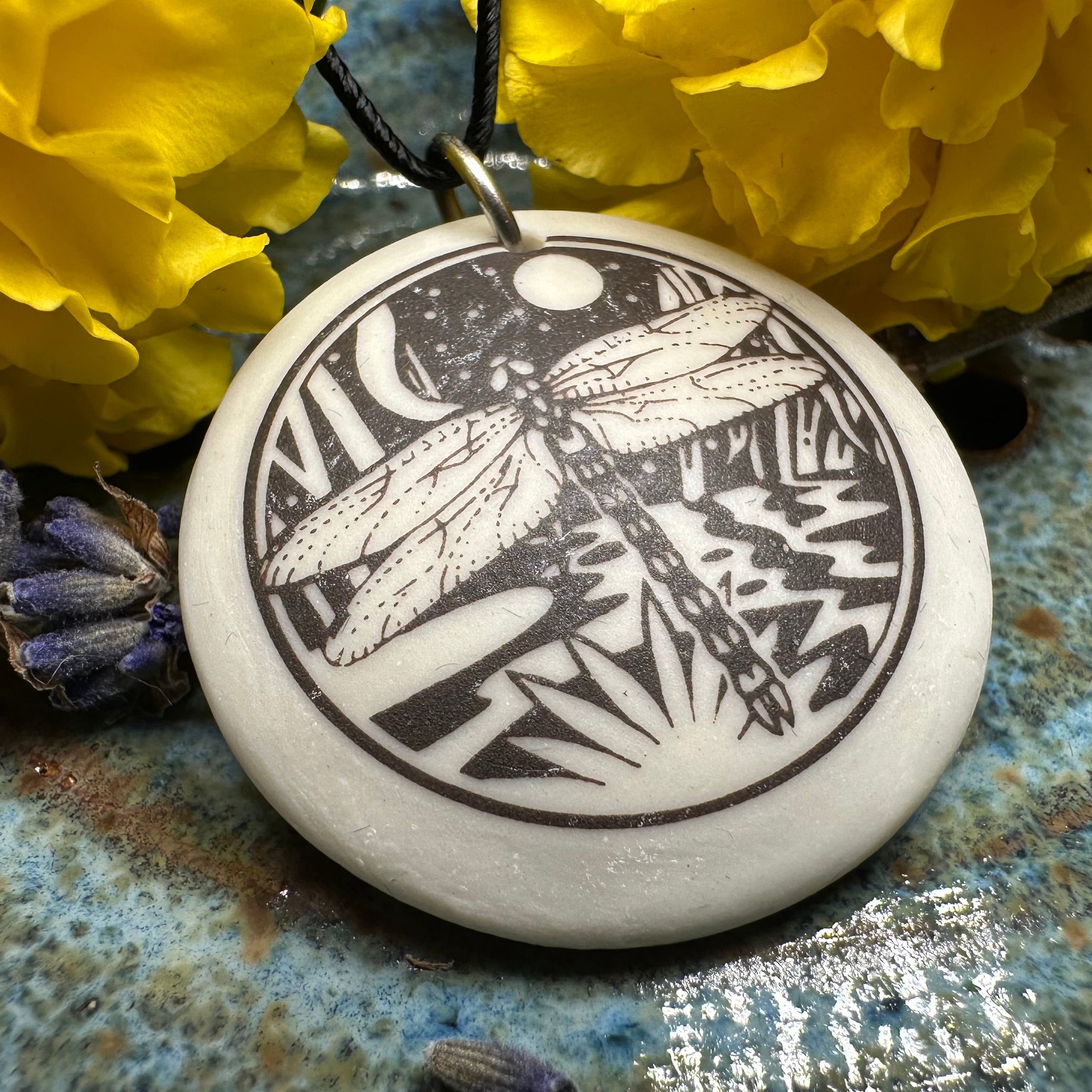 Turquoise Dragonfly Necklace