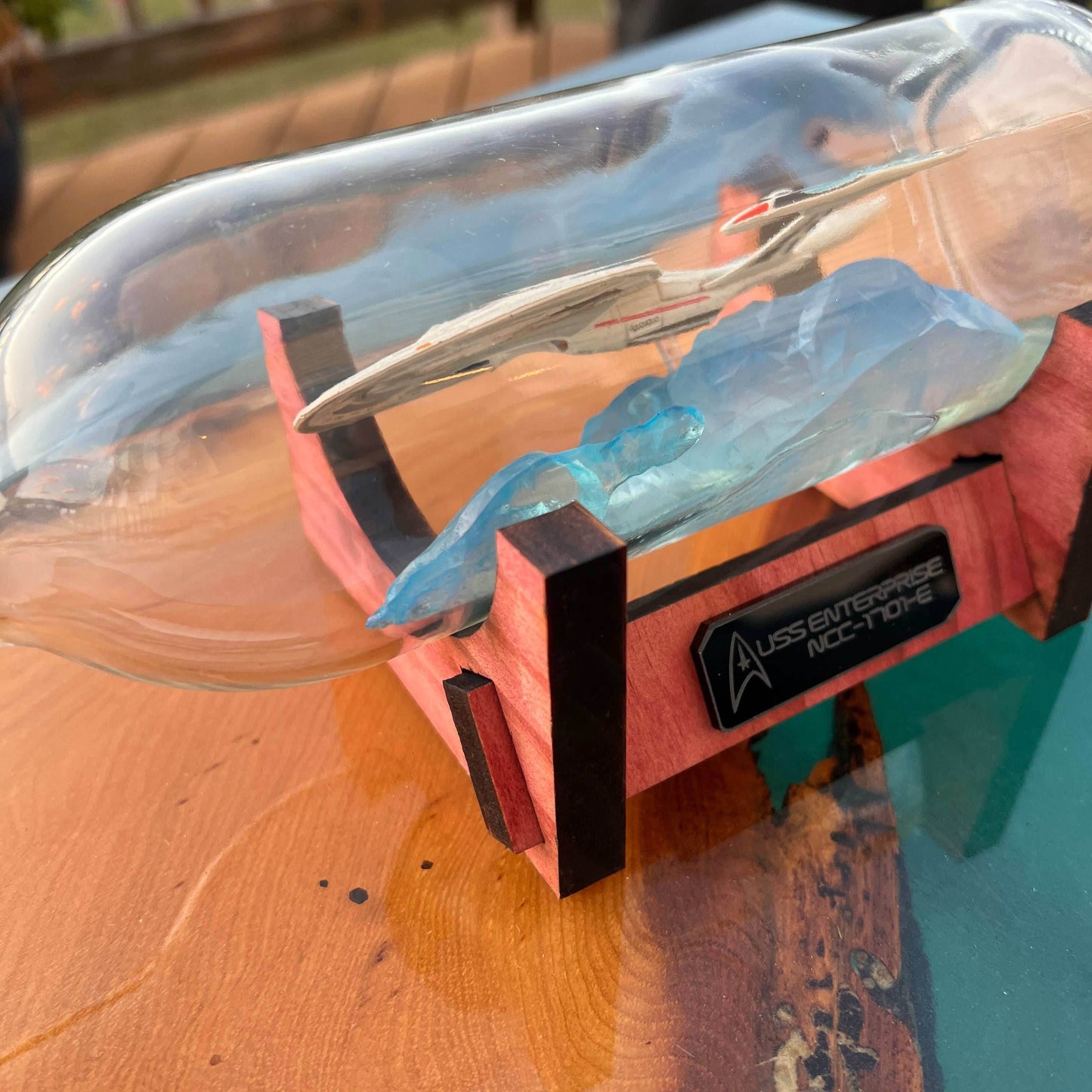 Star Trek NCC-1701-E Enterprise in a Bottle - 