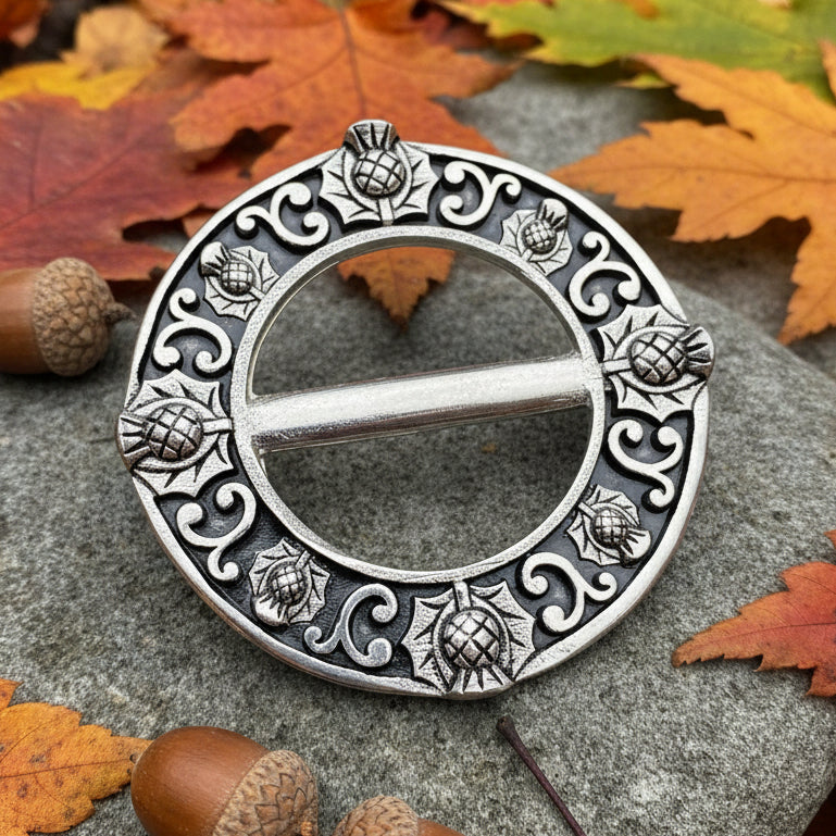 Thistle Scarf Ring