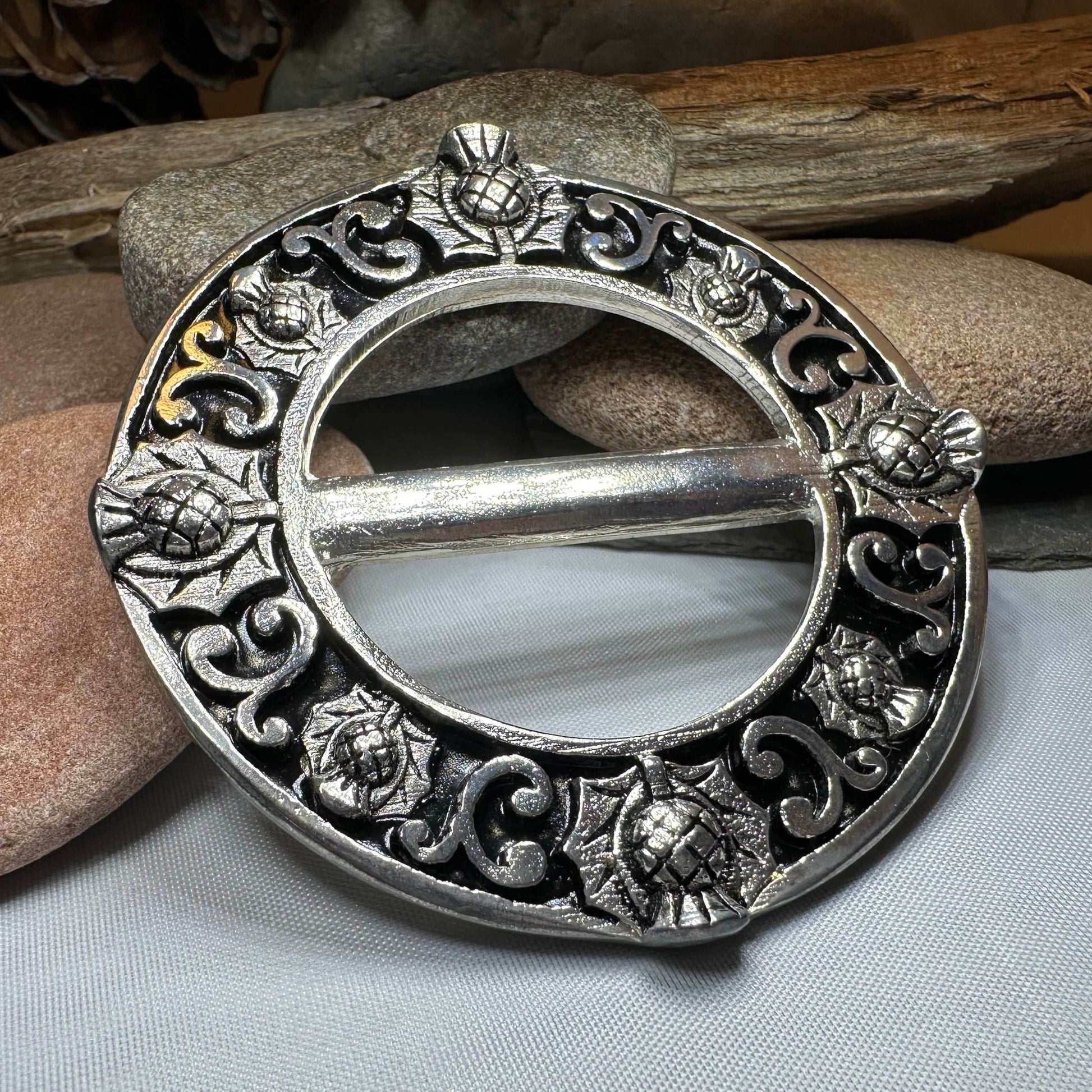 Thistle Scarf Ring - 