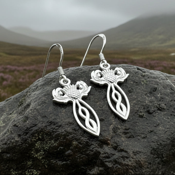 Branka Thistle Earrings