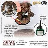 Army Painter Tools: Basing: Brown Battleground - 