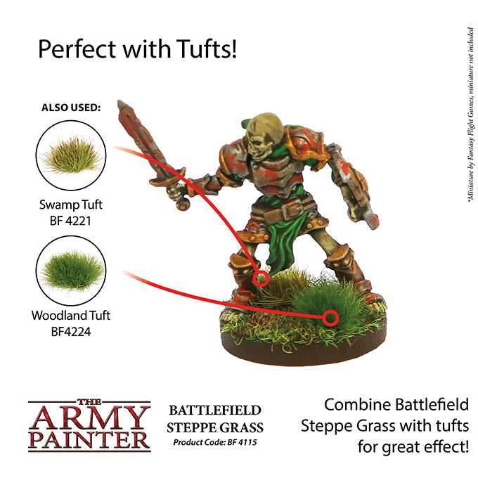 Army Painter Tools: Basing: Steppe Grass - 