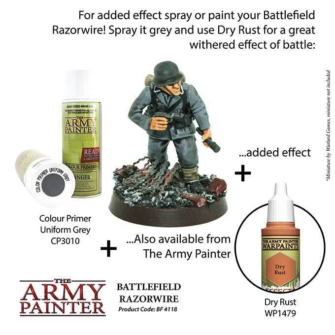 Army Painter Tools: Basing: Battlefield Razorwire - 