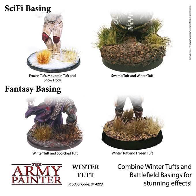 Army Painter Tools: Battlefields: Winter Tuft - 