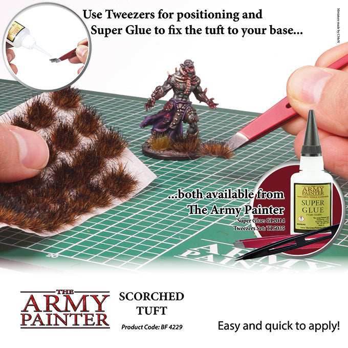 Army Painter Tools: Battlefields: Scorched Tuft - 
