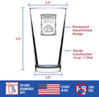 Is It Still Your Turn Engraved Pint Glass Board Game Accessories and RPG Gamer Gifts High Quality Pint Glasses for Beer - 16oz