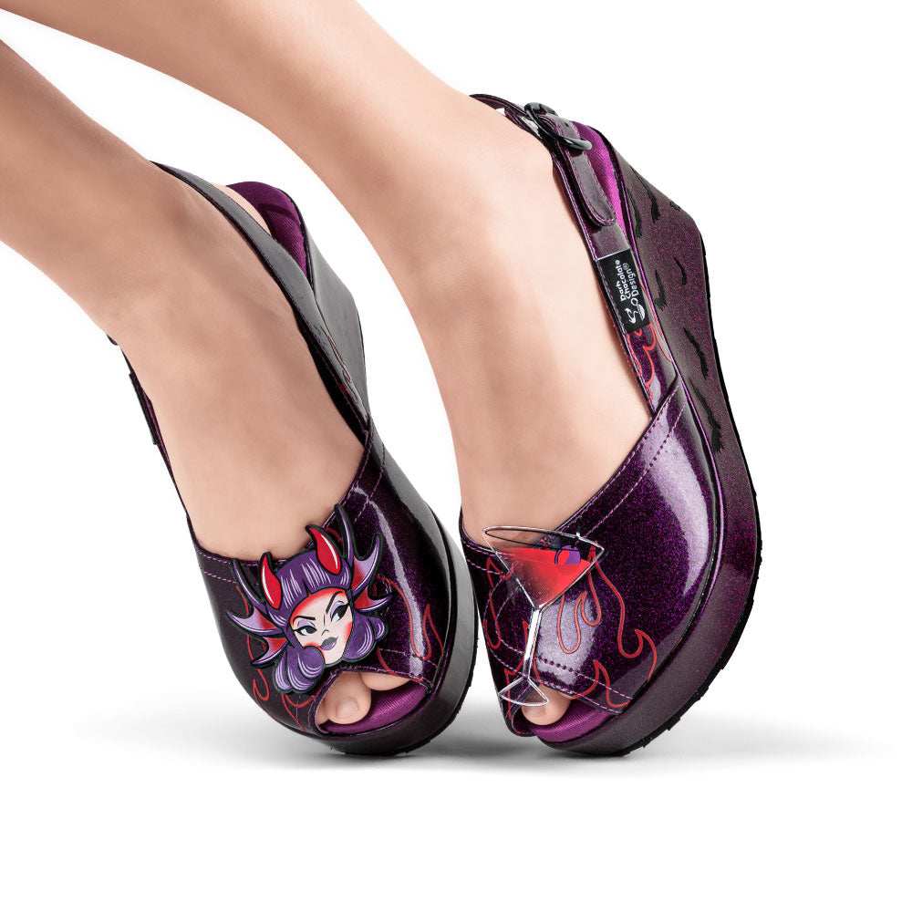 Chocolaticas® Bloody Mary Women's Sandal - 