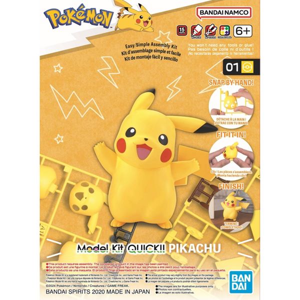 Pokémon: Plamo Quick!! - 01 Pikachu