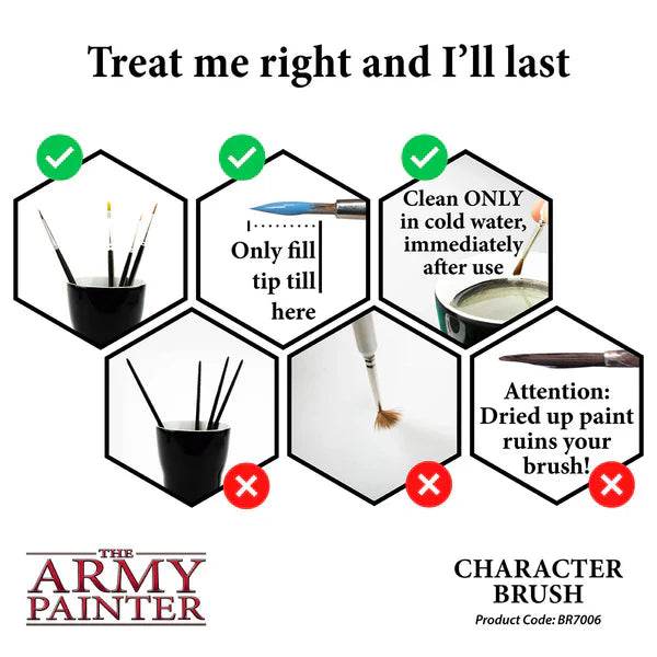 Army Painter Tools: Wargammer Brush - Character - 