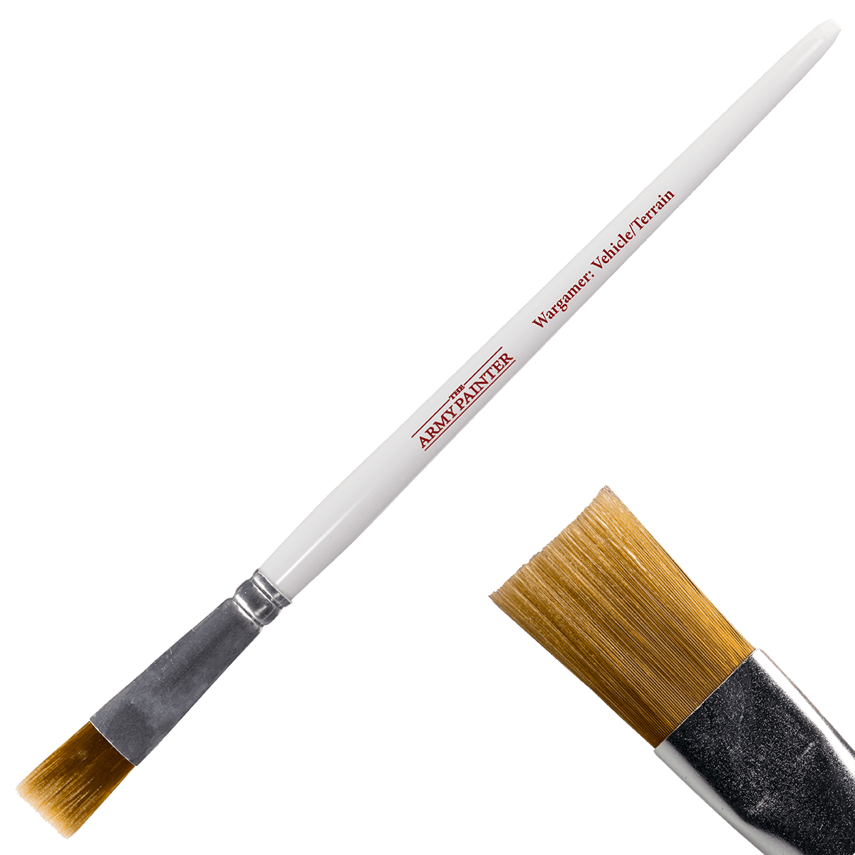 Army Painter Tools: Wargamer Brush - Vehicle & Scenery - 