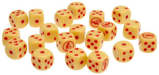 Flames of War: British Desert Rats Dice Set - 