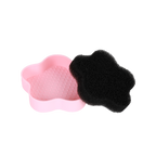 Frosted Snow Sparkle | 7 PC Makeup Brush & Cleaning Mat Set
