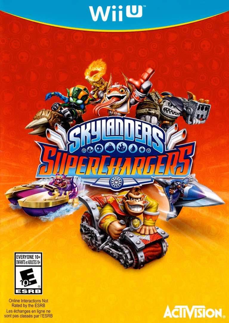 Skylanders SuperChargers (WiiU) - Game Manual Only