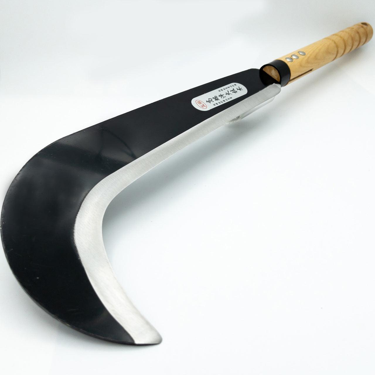 Slasher Crescent Outdoor Bamboo Sickle Scythe Machete Knife-1