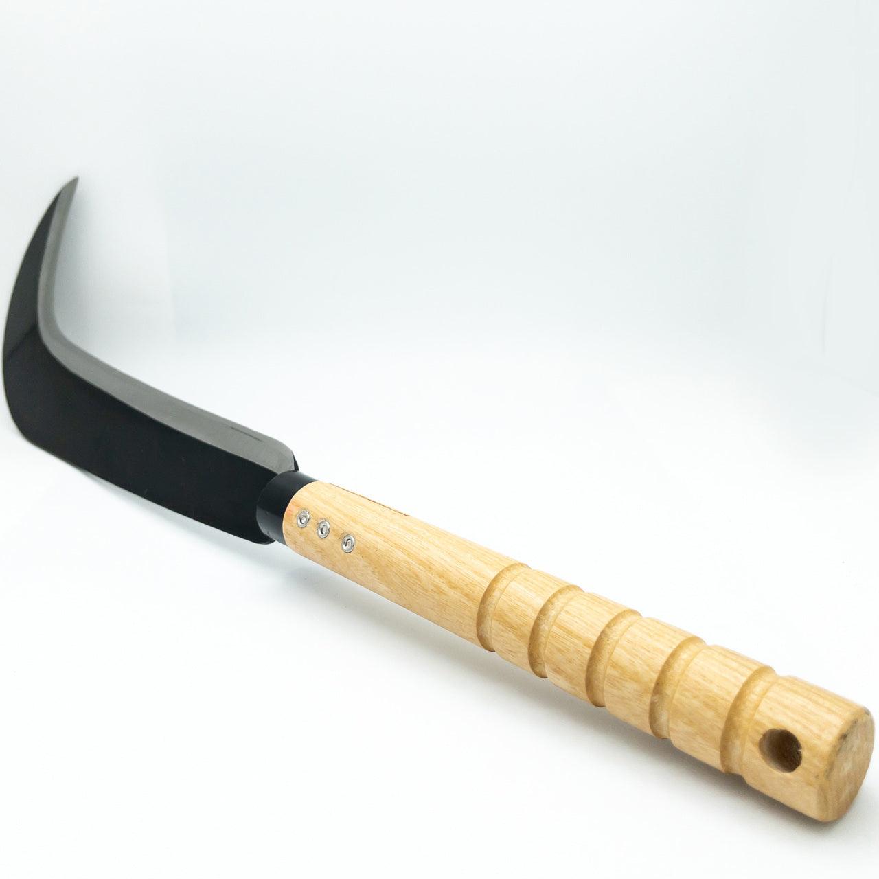 Slasher Crescent Outdoor Bamboo Sickle Scythe Machete Knife-3