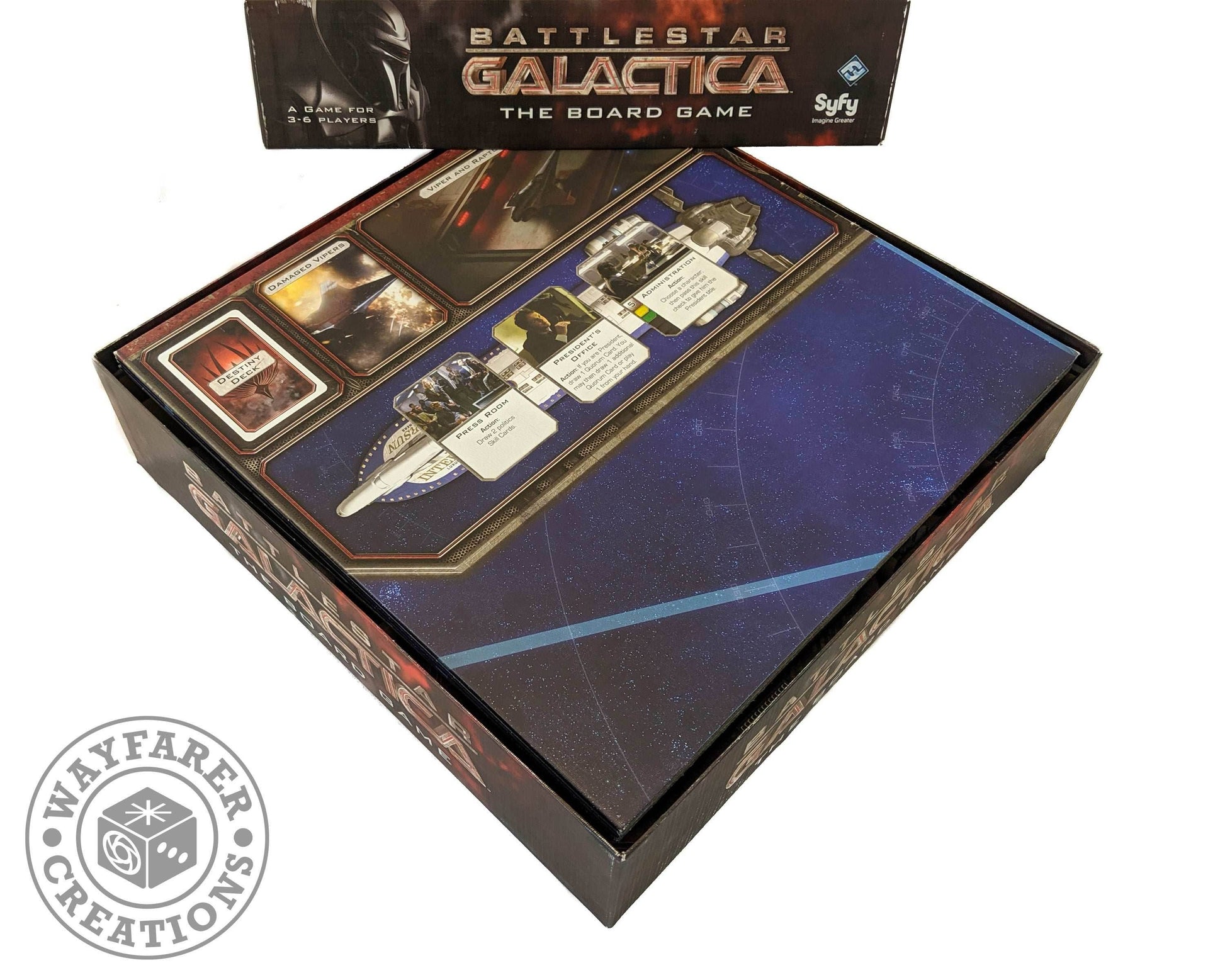 Battlestar Galactica Board Game Organizer Insert - 