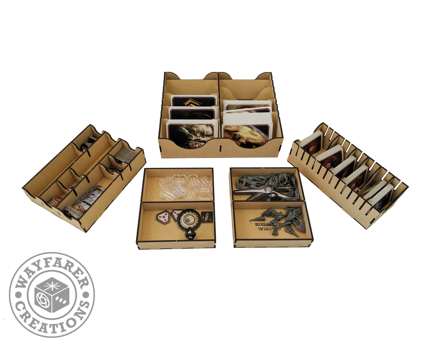 Battlestar Galactica Board Game Organizer Insert - 