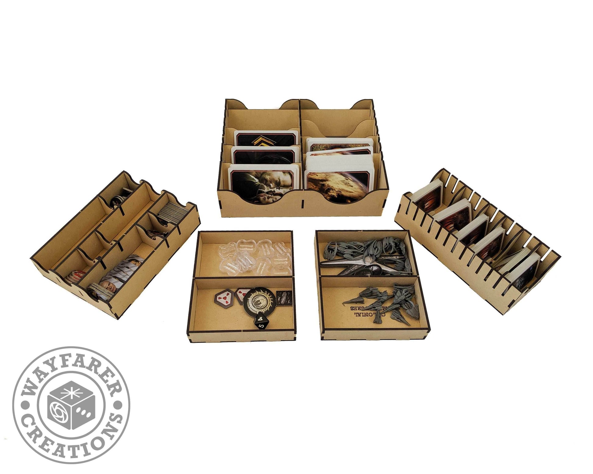 Battlestar Galactica Board Game Organizer Insert - 