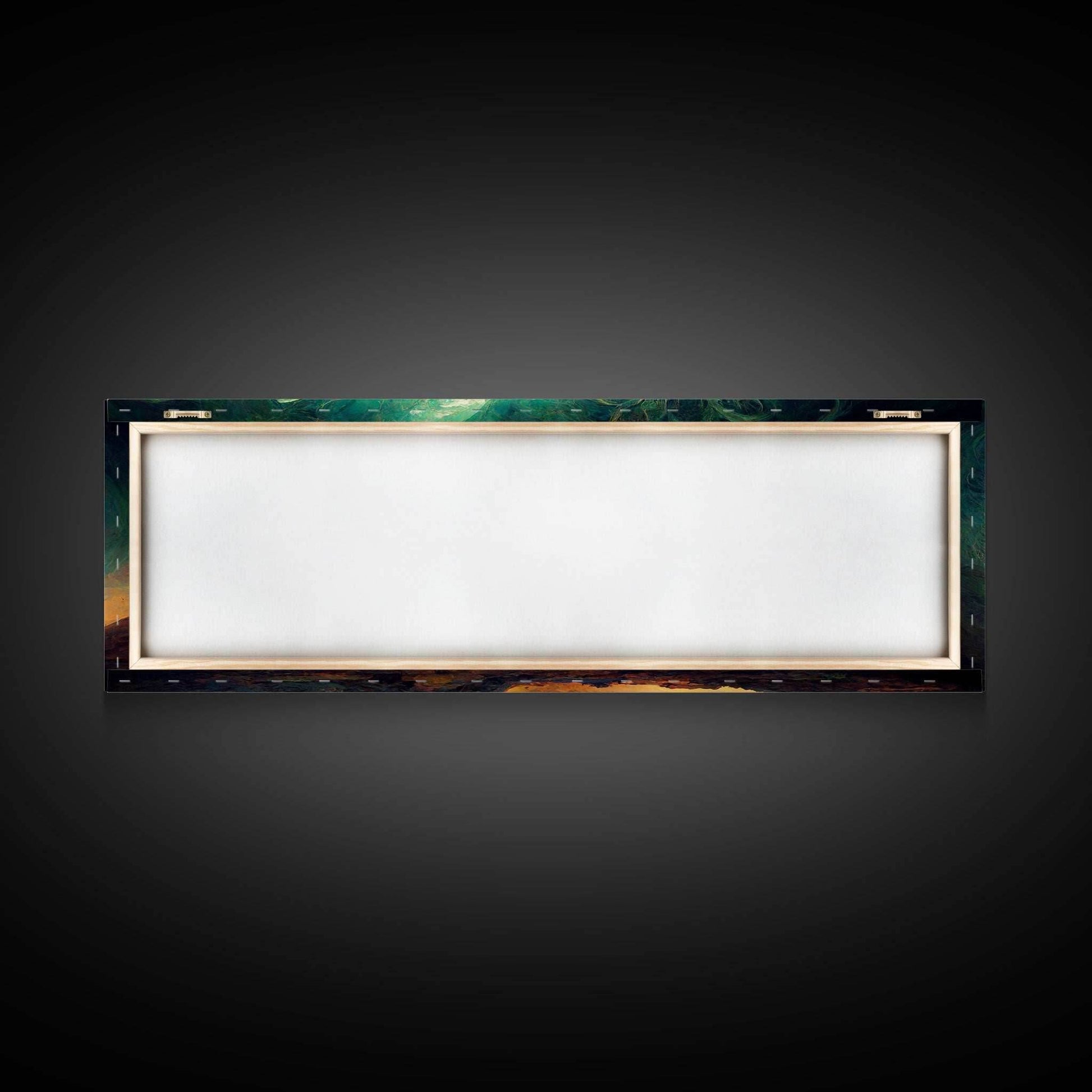 Tree Of Life, Abstract Trees Roots Nature Green Fine Art Print, Wall Art Print, Wall Décor, Wall Poster, Fantasy Art - 10x30 Inches / Gallery Wrap Canvas - Ready To Hang