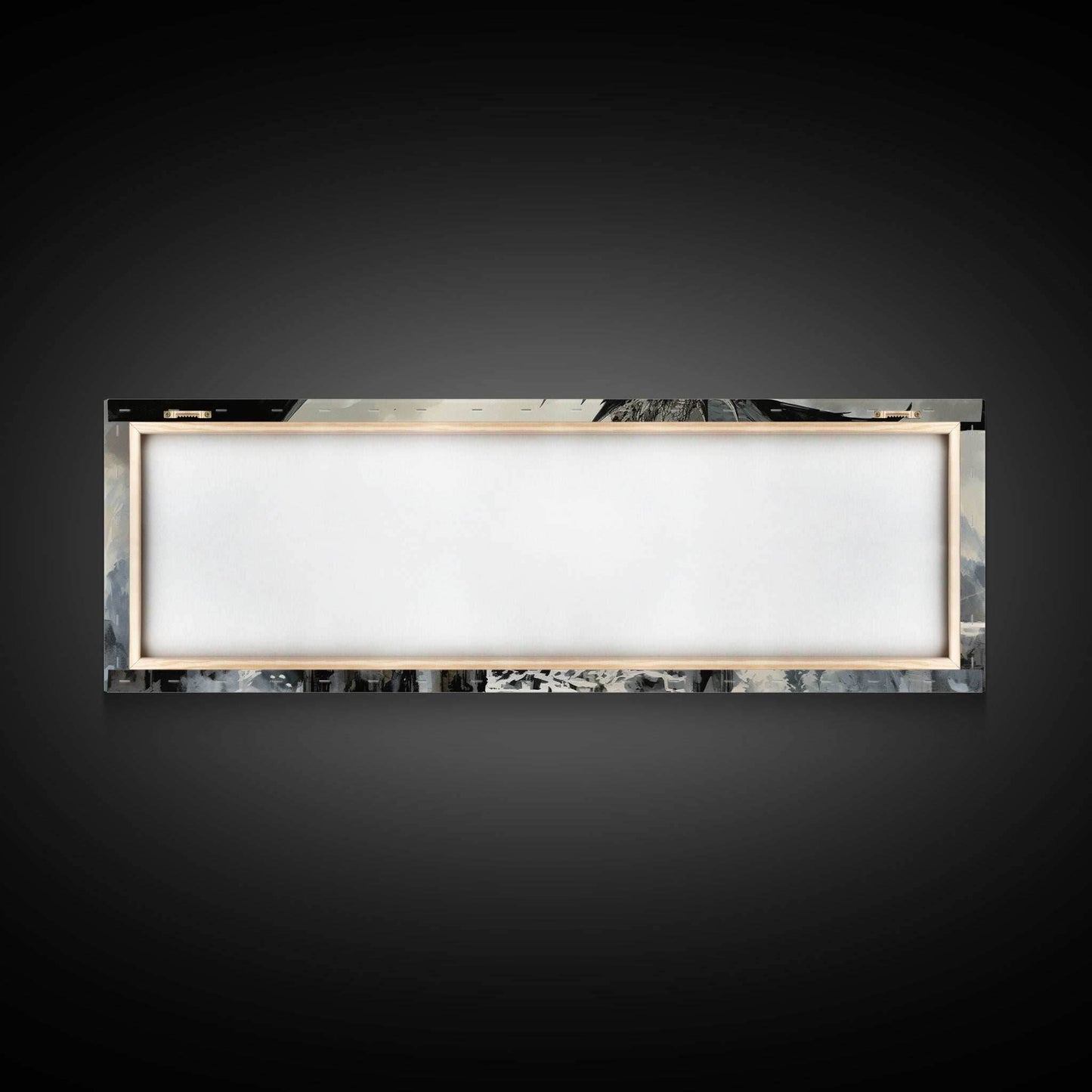 Dragon Painting, Framed Canvas Print, Dragon Art, Fantasy Art, Fantasy Painting, Watercolor Dragon Painting, Art Print - 10x30 Inches / Gallery Wrap Canvas - Ready To Hang