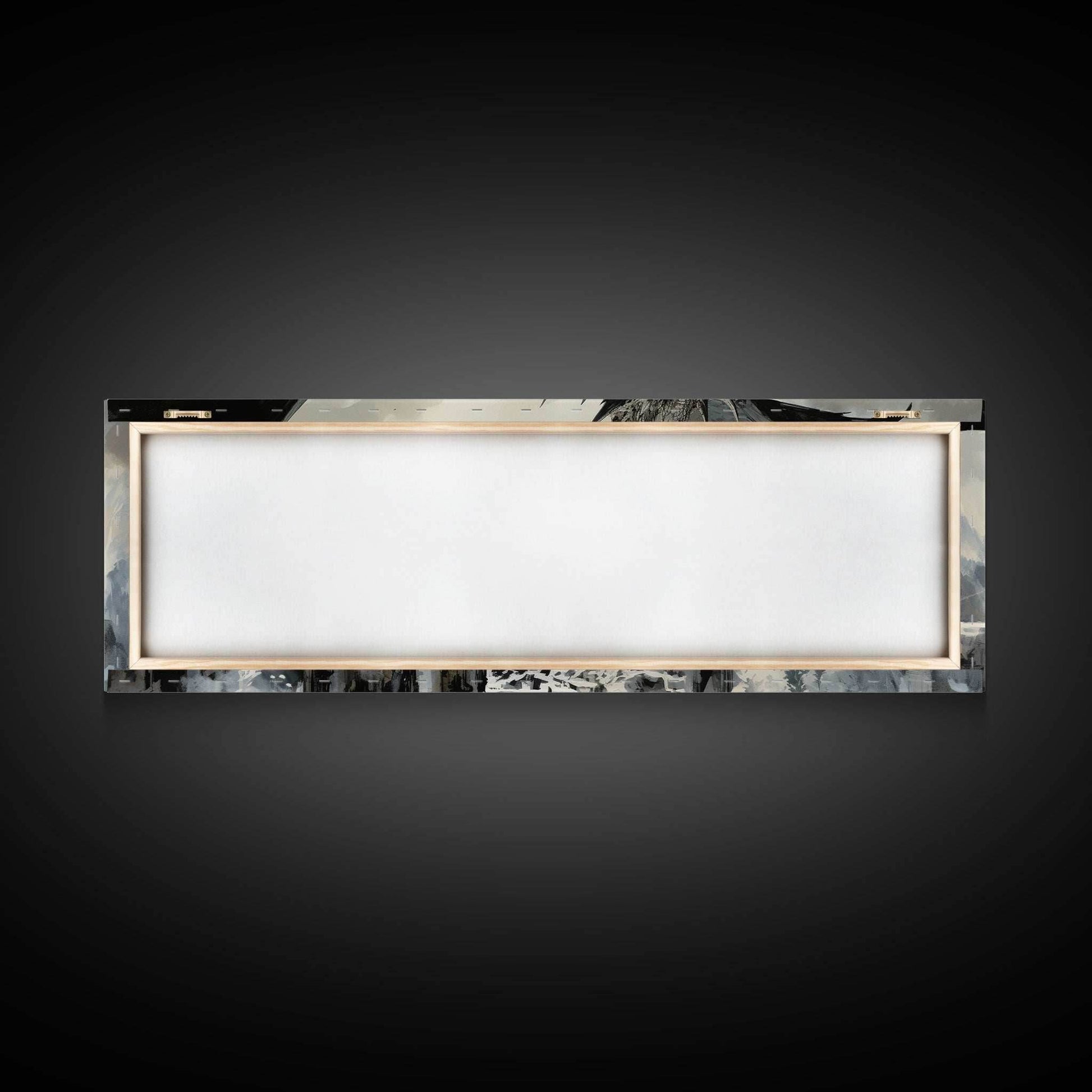 Dragon Painting, Framed Canvas Print, Dragon Art, Fantasy Art, Fantasy Painting, Watercolor Dragon Painting, Art Print - 10x30 Inches / Gallery Wrap Canvas - Ready To Hang