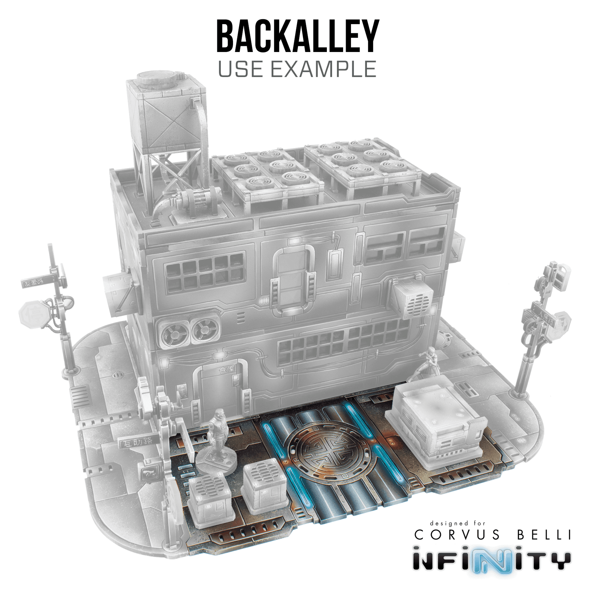 Xiguan Sidewalk - Back Alleys - Color Printed