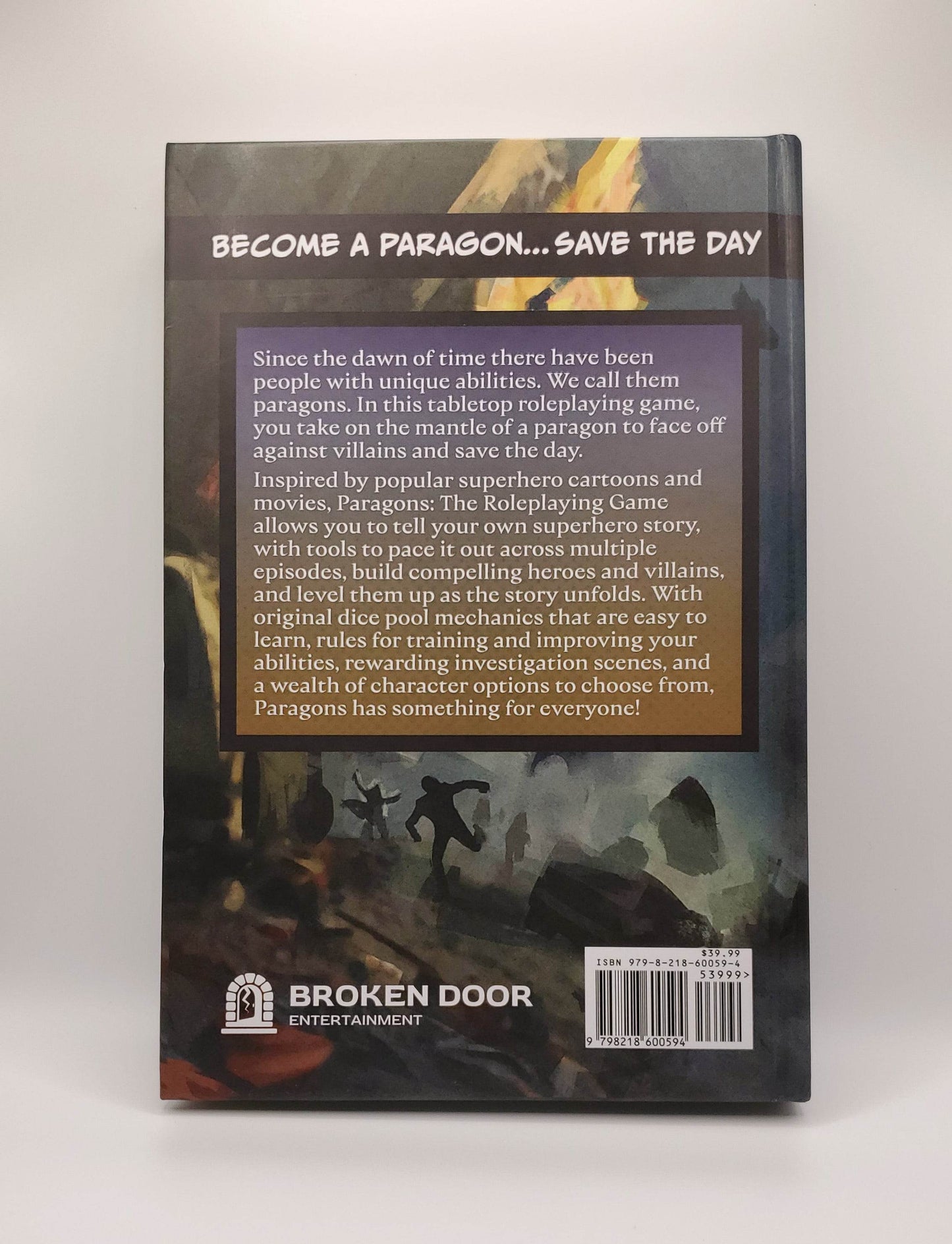 [Hardcover] Paragons: The Roleplaying Game - 
