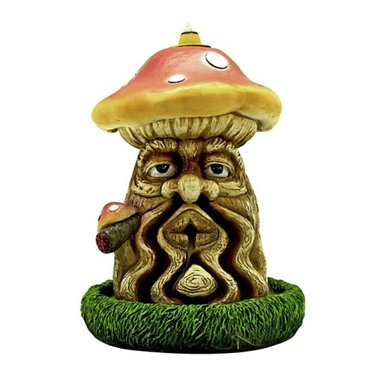 Mushroom Dude Backflow Incense Burner - 