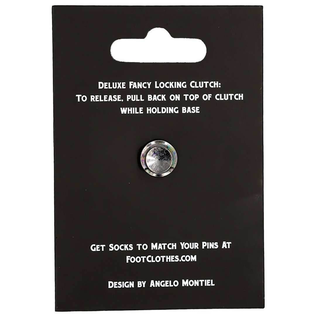 Cute Baphomet Goat Hard Enamel Pin with Glitter - 