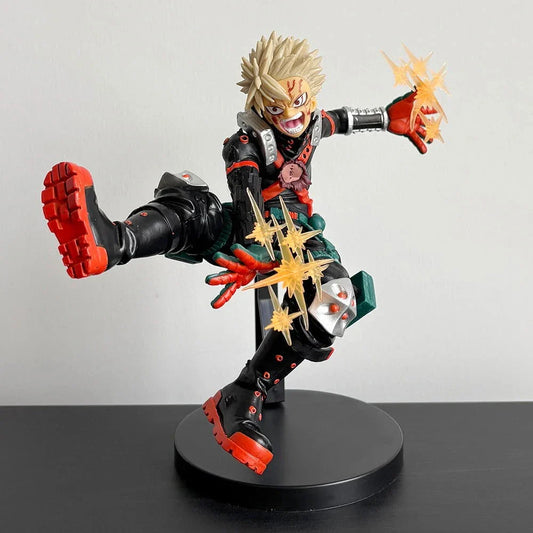 Bakugou Katsuki Anime Figure My Hero Academia Action Figurines PVC Statue Collectible Display 18 CM