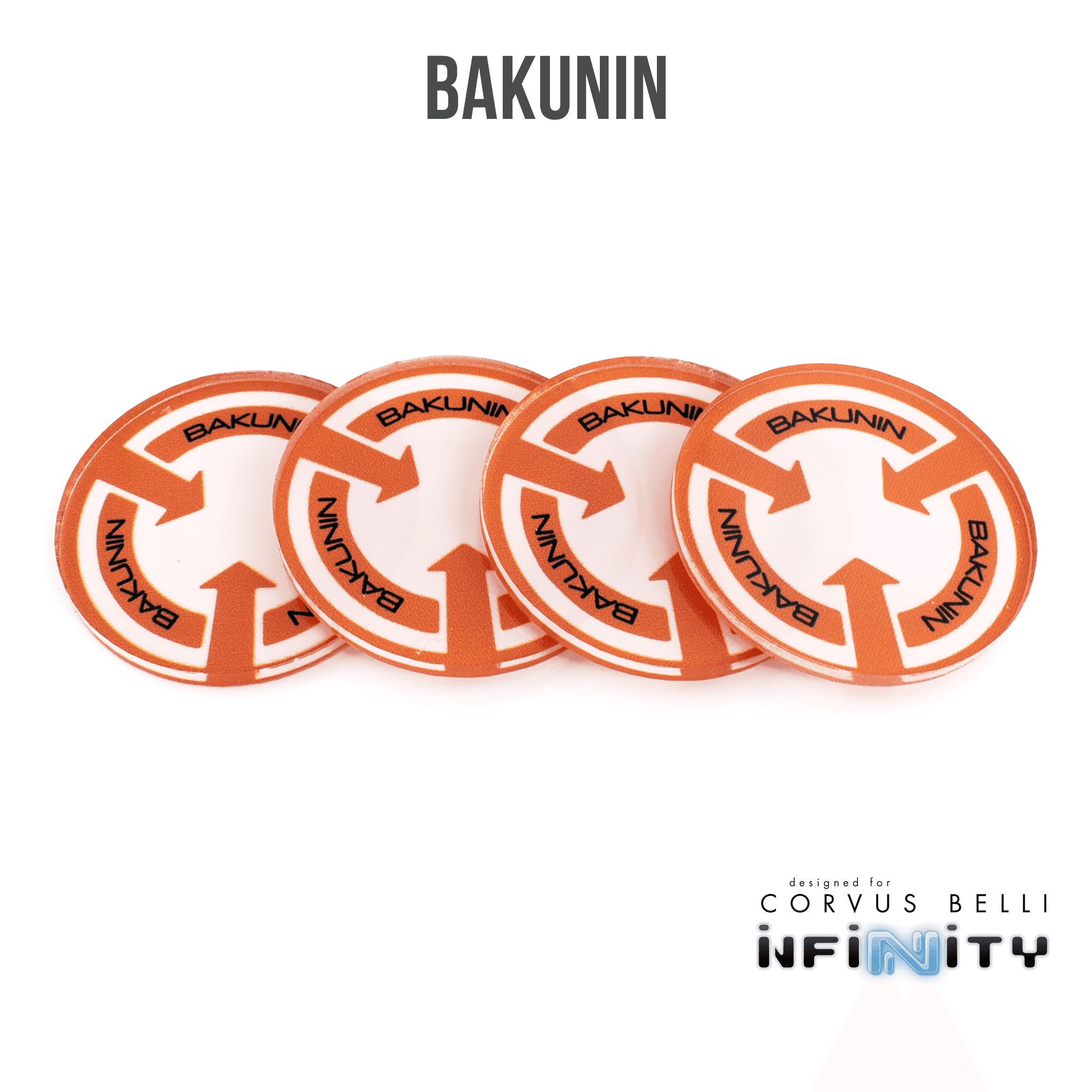 Infinity Faction Command Tokens - Jurisdictional Command of Bakunin