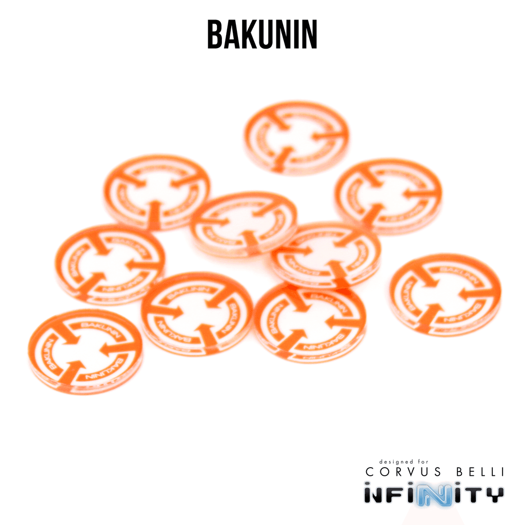 N4 Faction Markers - Bakunin / 25mm / Single