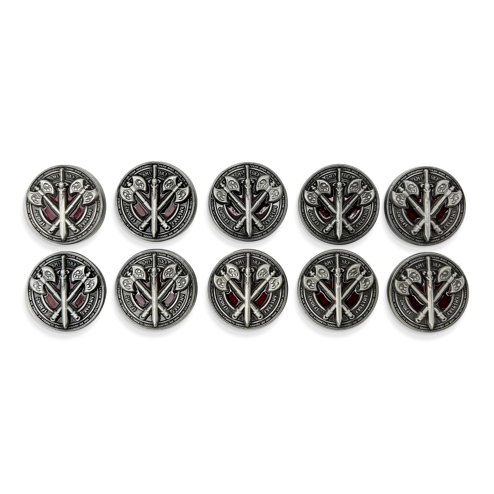 Class Coins - Barbarian Metal Coins Set of 10