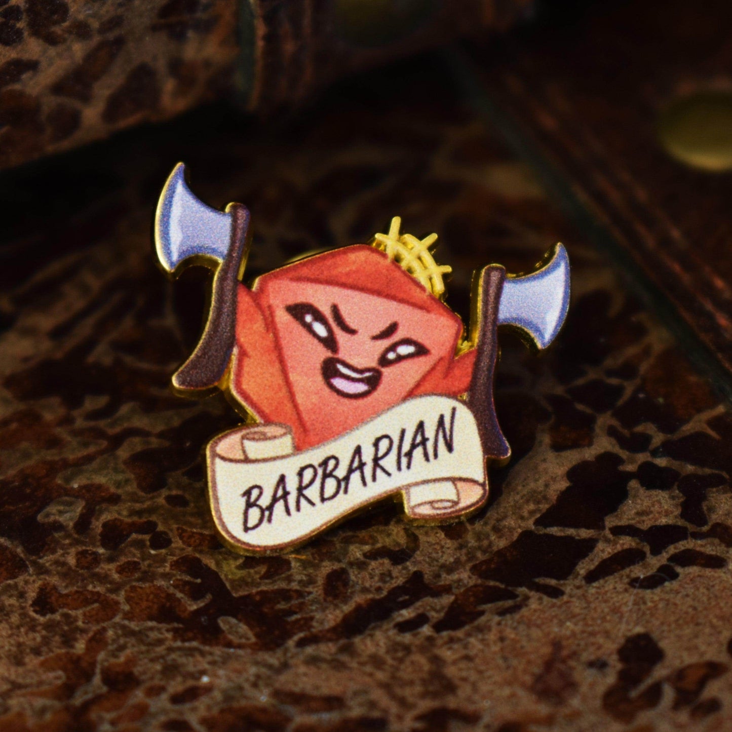 Barbarian Class Pin - 