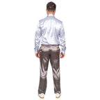 Barney The Legendary Pajama Suit Four Pieces Silk PJ Halloween Costume Cosplay