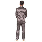Barney The Legendary Pajama Suit Four Pieces Silk PJ Halloween Costume Cosplay