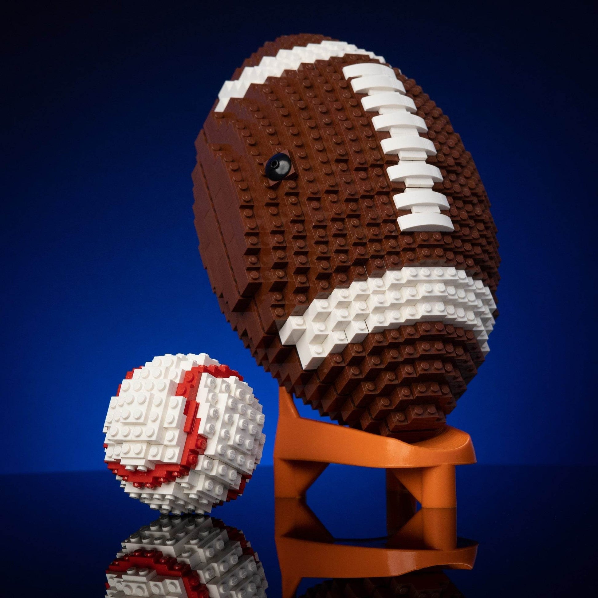 Life-Sized Baseball - Bricks & Instructions