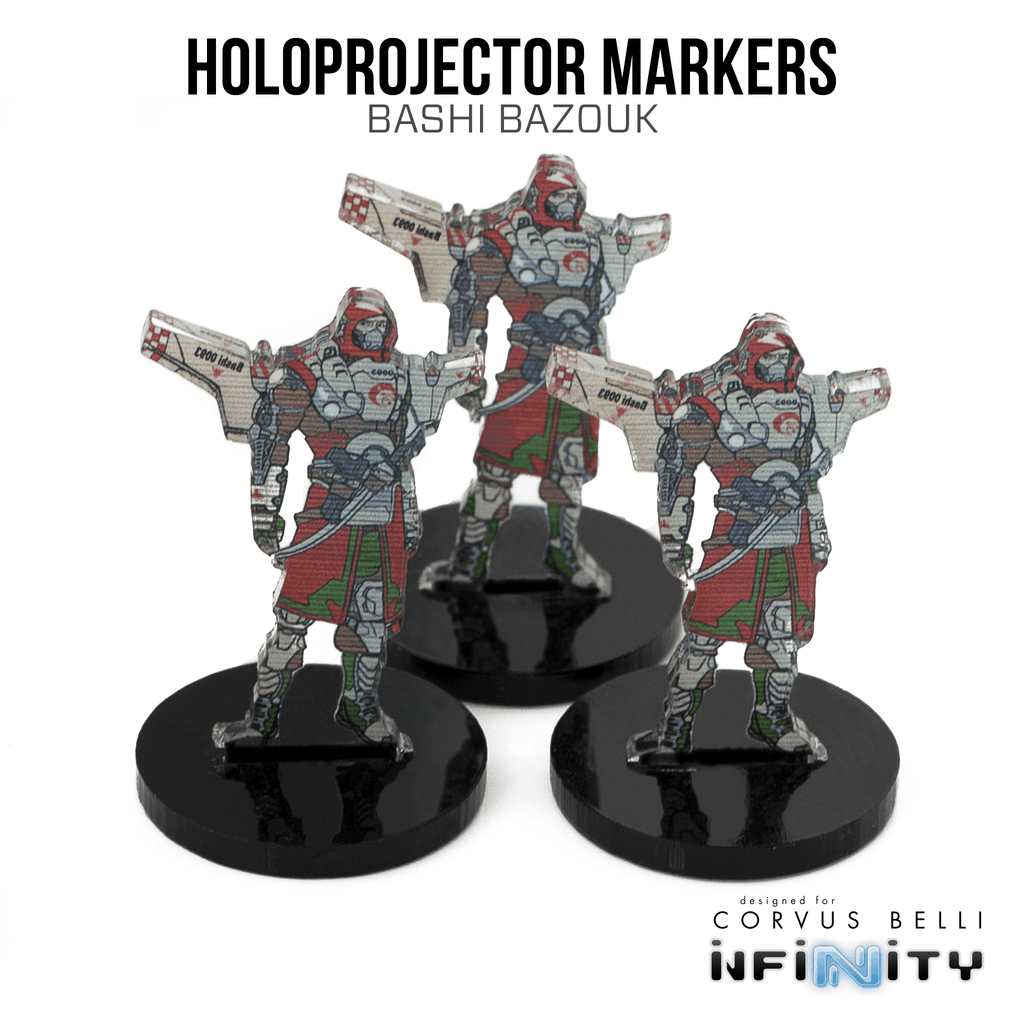 Bashi Bozouks 3D Holoprojector Markers - 