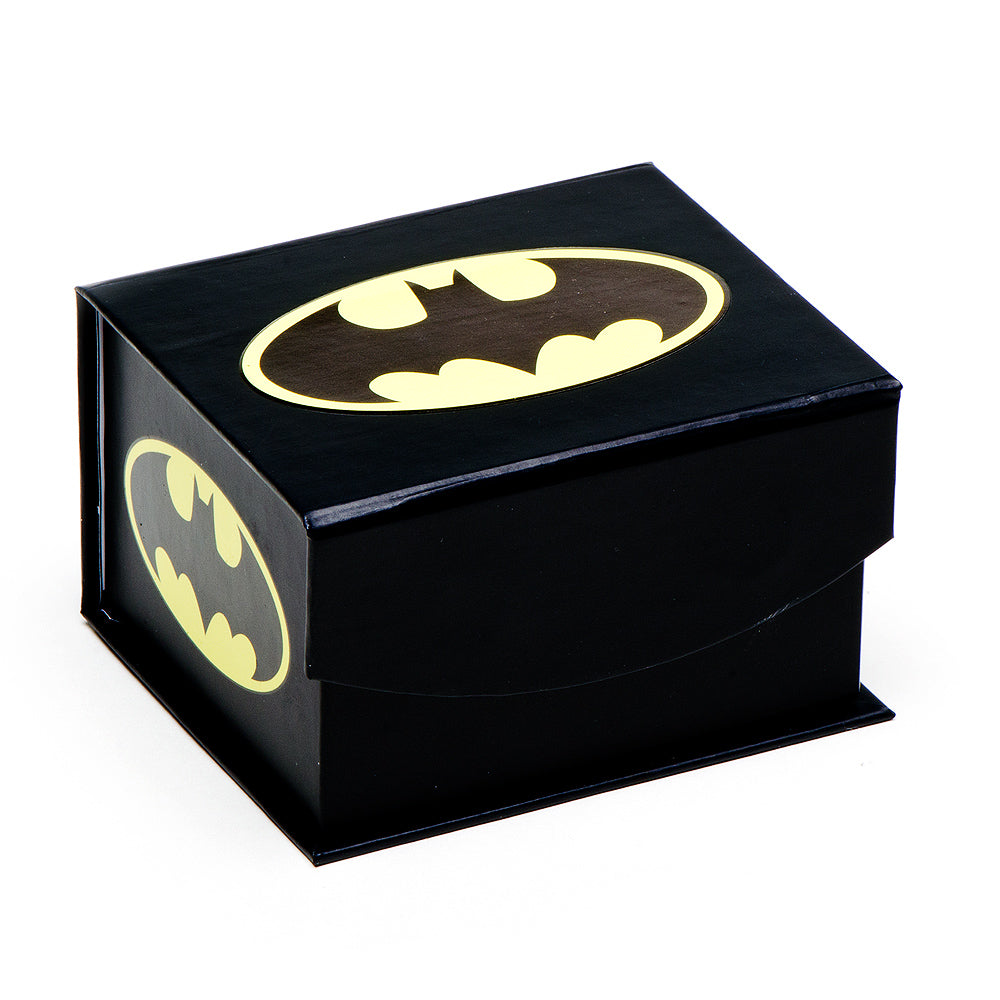 DC Batman Stainless Steel Carbon Fiber Cufflinks