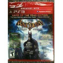 Batman: Arkham Asylum [Game Of The Year Greatest Hits]- PlayStation 3 - Game Only