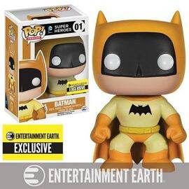 Pop! Heroes: DC - Batman (Rainbow - Yellow) Entertainment Earth Exclusive - 