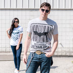 Batman Barcode Defender of Gotham City T-Shirt