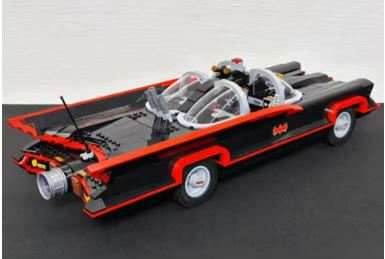 Classic Batmobile Building Block Set (1822 Pieces) 76328 - 