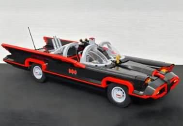 Classic Batmobile Building Block Set (1822 Pieces) 76328 - 