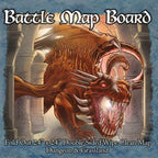 Battle Map Board - Dungeon & Grassland - 