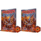 Battlezoo Dragons: Battle Dragons PDF - D&D 5E and Pathfinder 2e / Hardcover & PDF & Foundry VTT Module