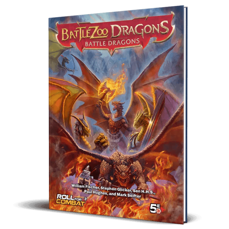 Battlezoo Dragons: Battle Dragons PDF - D&D 5th Edition / Hardcover & PDF