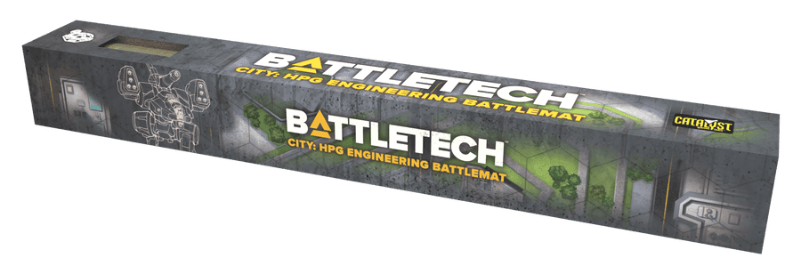 BattleTech: Battle Mat - City HPG Engineering/Business District - 
